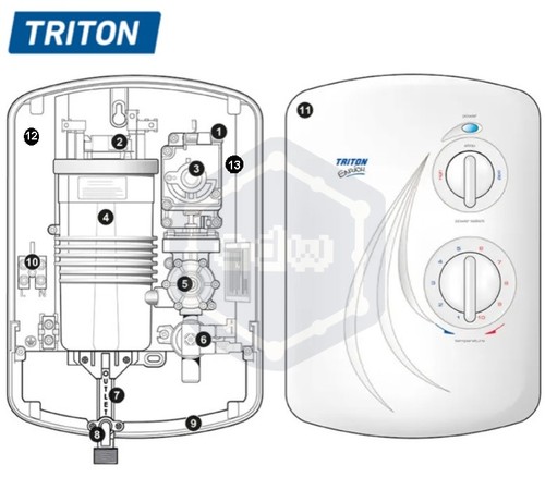 Triton enrich shower - triton, spare